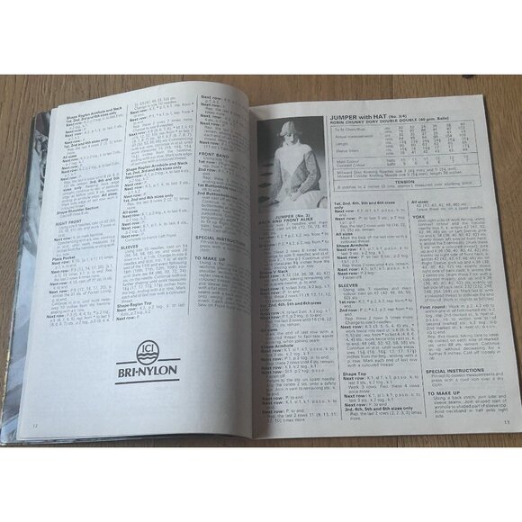 Robin Hand Knits 32 Exclusive Fashion Designs Booklet - Picture 4 of 10